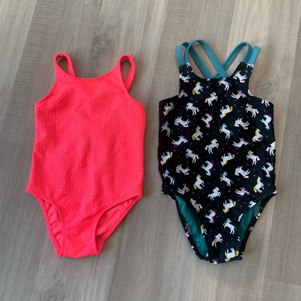 Girls 3T Cat & Jack swimsuits